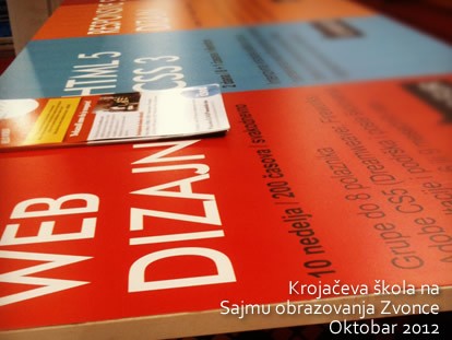 Krojač na Sajmu obrazovanja