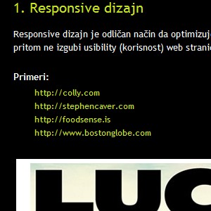 Web dizajn trendovi za 2012