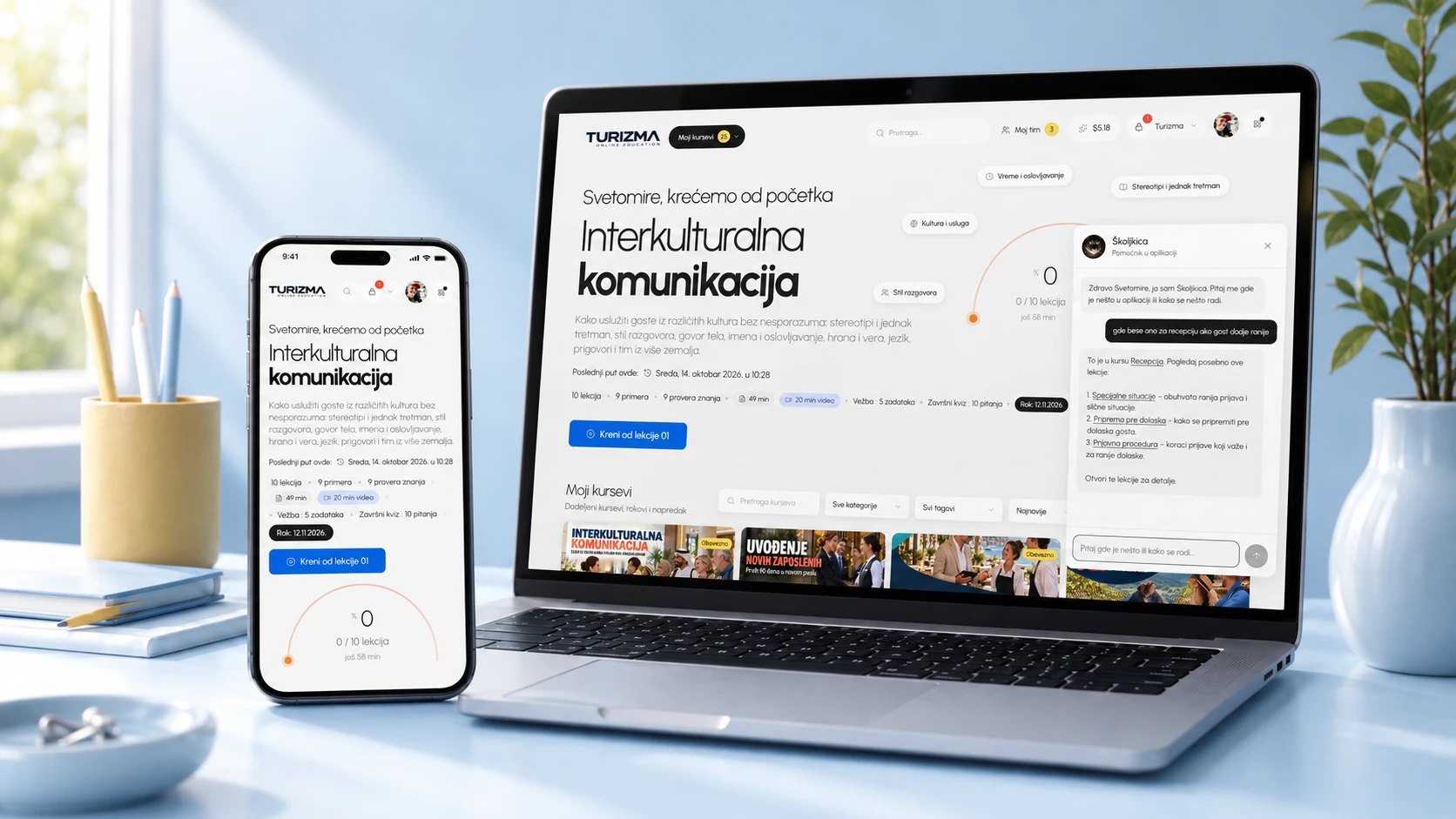 Online kursevi iz turizma: Krojač pustio platformu Syntesta